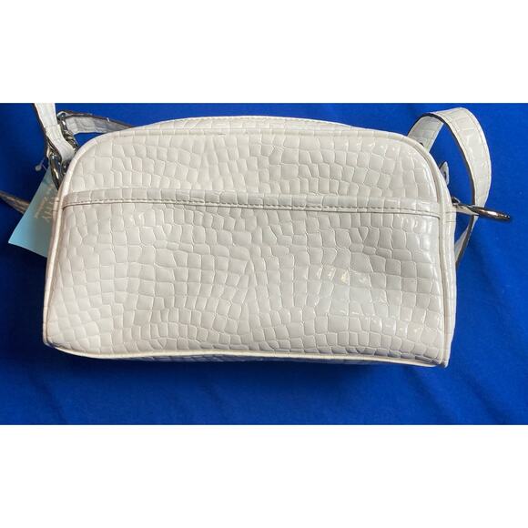 Kathy Van Zeeland Womens White Shoulder Bag Handbag Purse New Other - Picture 10 of 16
